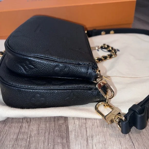 Louis Vuitton Multi Pochette Accessoires Monogram Empreinte Leather - Picture 2 of 7